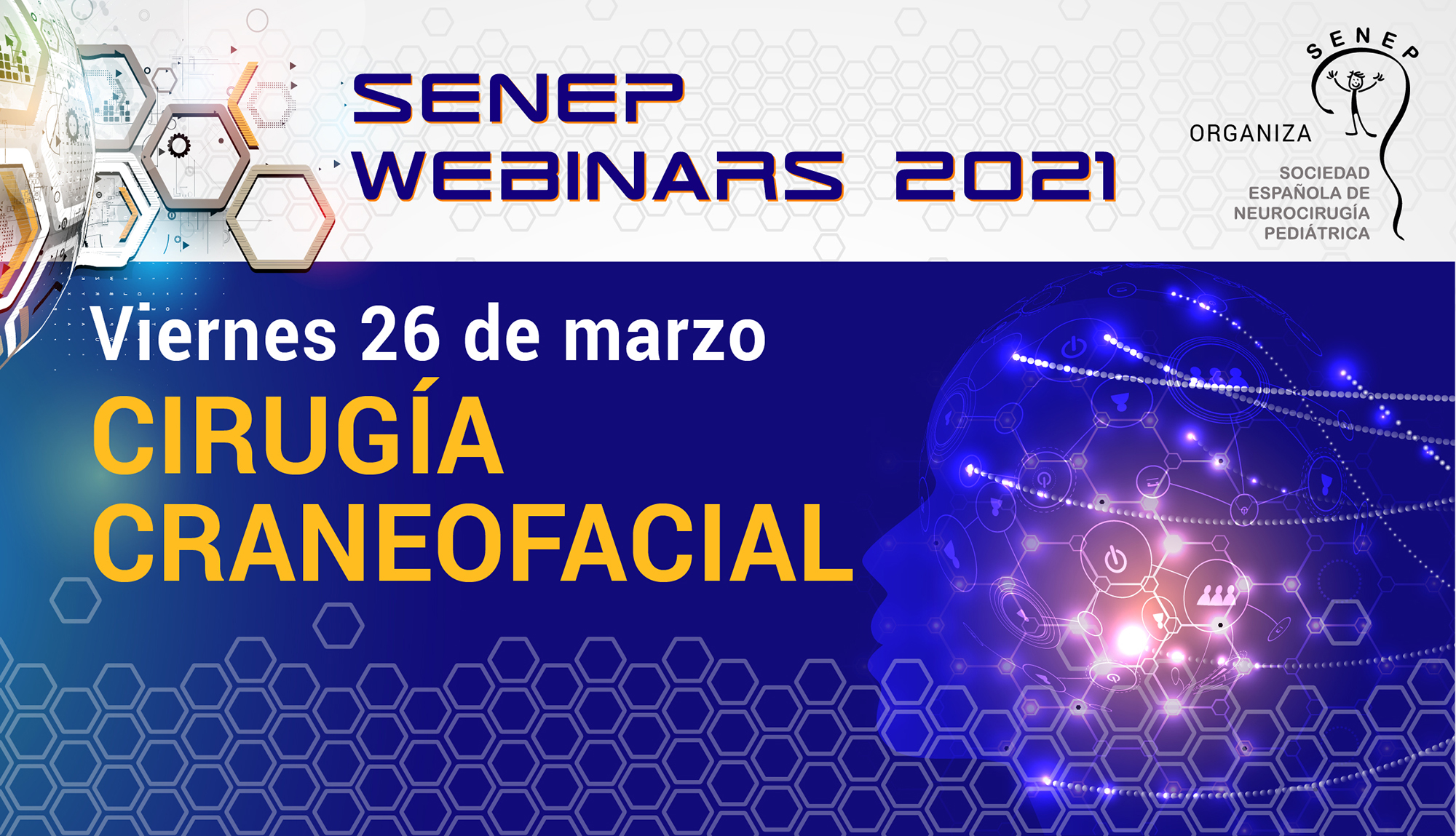 SENEPE webinars 2021 - 26 de marzo SENEPE Sociedad Española de Neurocirugía Pediátrica